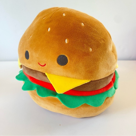 FLIP-A-MALLOWS Carl Cheeseburger & Floyd French Fries 8" Squishmallows NWT #182 - Picture 2 of 14
